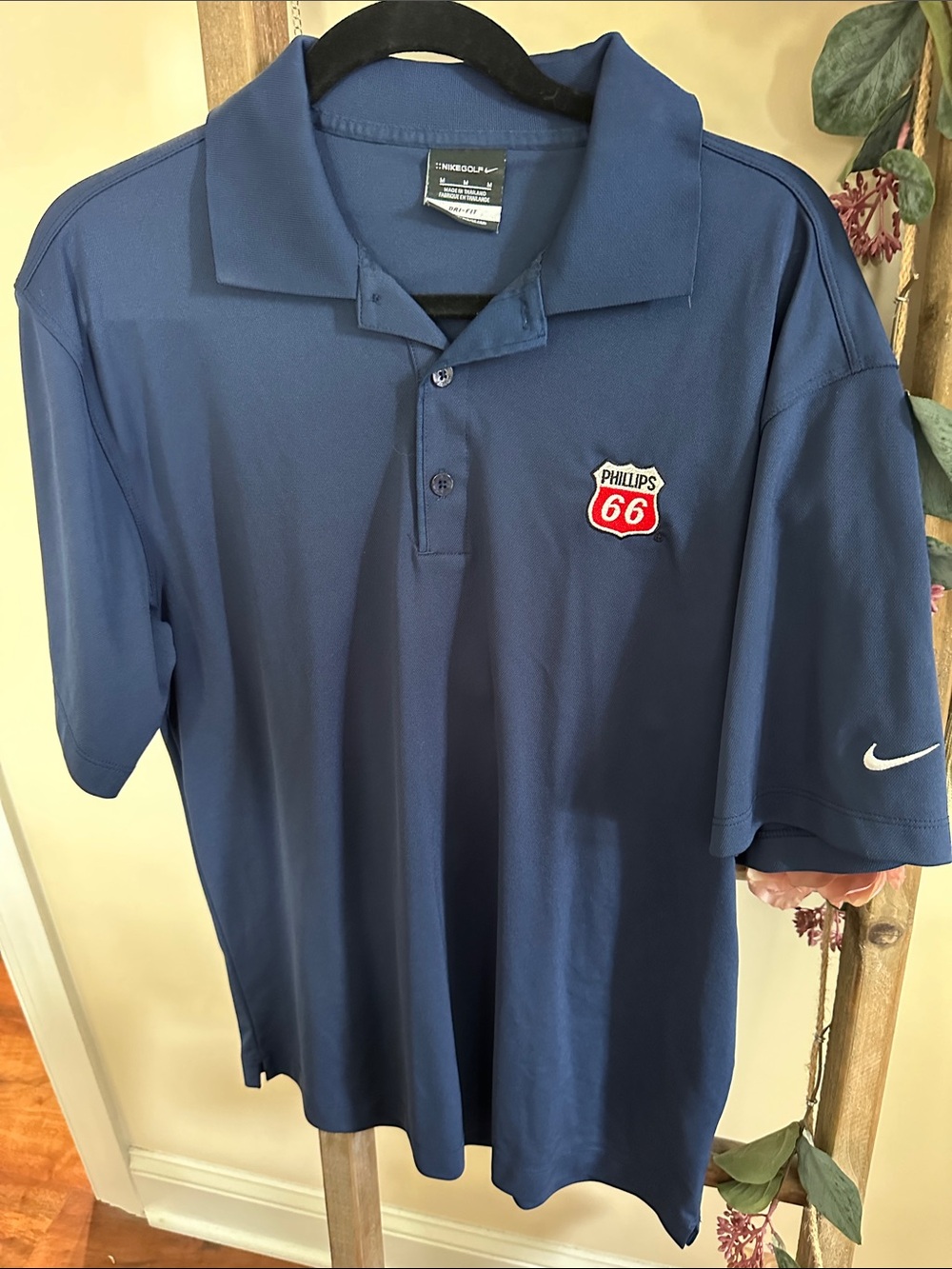 Nike Men’s Navy Polo with embroidered Phillips 66